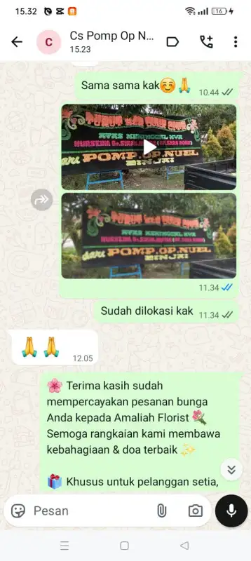 Testimonial Papan duka BATAM